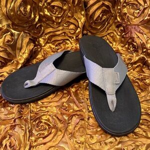 Dr. Martens Gray and Black Sandals